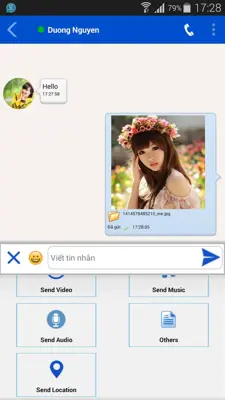 gtChat for Google chat, talk android App screenshot 5